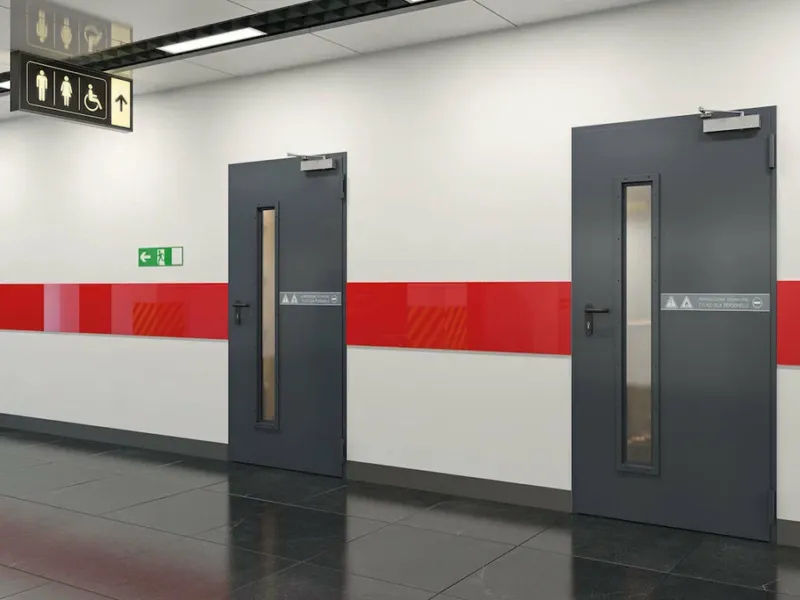 درب فلزی اضطراری